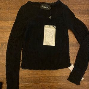 Realizations par black long sleeve